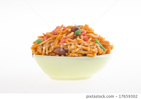 murukku or traditional indian snack on background. 17659302