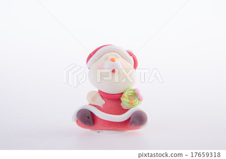 Santa Claus figurine on background 17659318