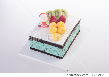 cake, Christmas ice cream cake 17659332