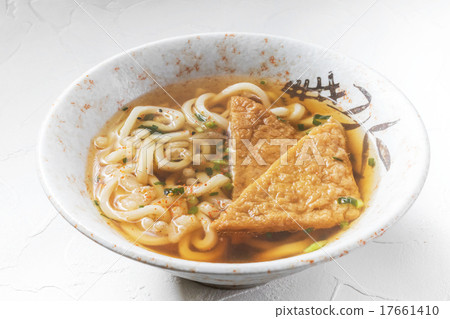  Kitsune Doodon Fried Tofu in Udon noodle japanese food 17661410