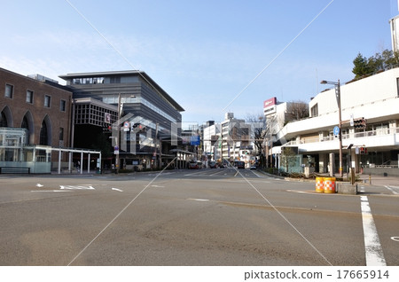 Ishikawa Prefecture Kanazawa city Musashi Kuzu crossing point Ishikawa Prefecture Kanazawa city Musashi Kuzu crossing point 17665914