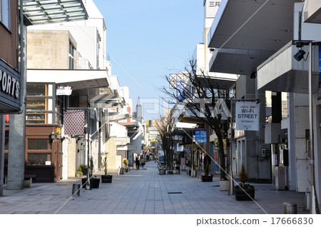 Ishikawa Prefecture Kanazawa City Echizen shopping street 17666830
