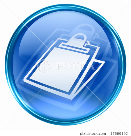 table icon blue, isolated on white background. table icon blue, isolated on white background. 17669192