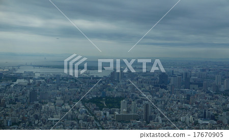 Tokyo's bird's eye view from the sky tree 17670905