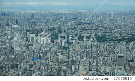 Tokyo's bird's eye view from the sky tree 17670910