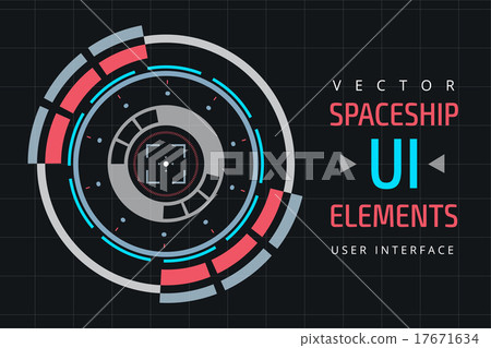 UI hud infographic interface web elements UI hud infographic interface web elements 17671634