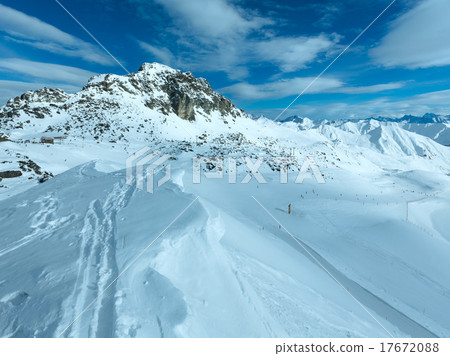 Silvretta Alps winter view (Austria). 17672088