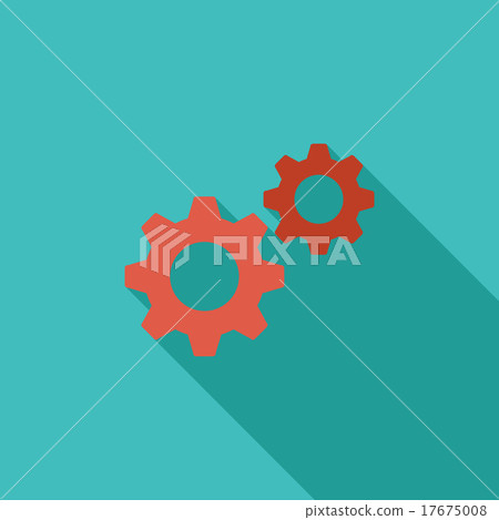 Gear icon. Gear icon. 17675008