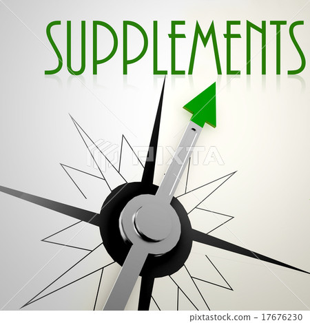 Supplements on green compass 17676230