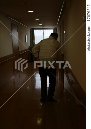 Nursing home dark negative image 17676745