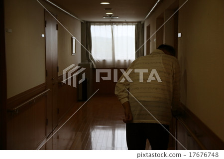 Nursing home dark negative image Nursing home dark negative image 17676748