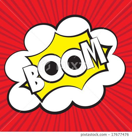 Boom comic, Vector illustration comic style - Stock Illustration ...