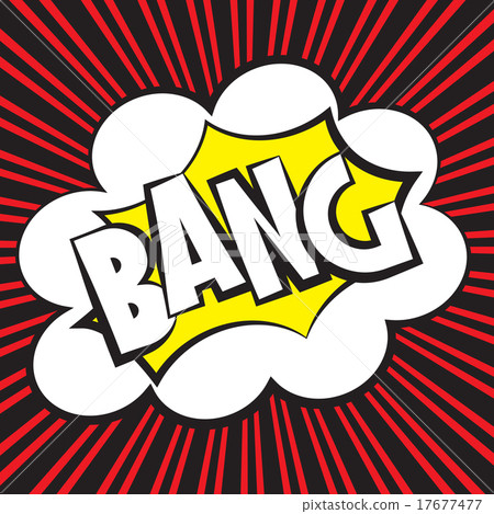 Bang comic, Vector illustration comic style 17677477