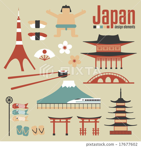 Japan design elements Japan design elements 17677602