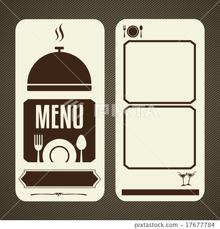 Menu template for restaurant and cafe 17677784