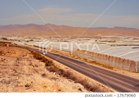 intensive farming in high tunnels in Almeria Spain 17679060