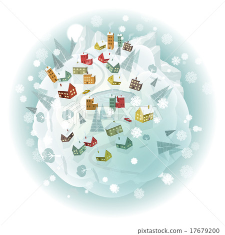 Around the world (winter scenery) 17679200
