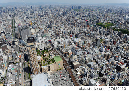大阪，Naniwa航空照片 17680410