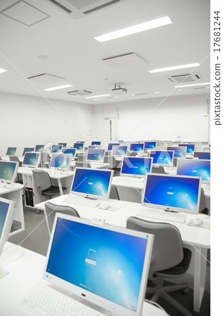 Educational facility University computer scene landscape Educational facility University computer scene landscape 17681244