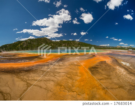 Grand Prismatic Spring, Midway Geyser Basin, Yellowstone Nationa 17683014