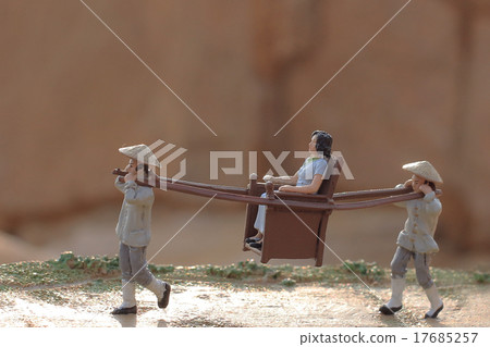 sedan chair figure 17685257