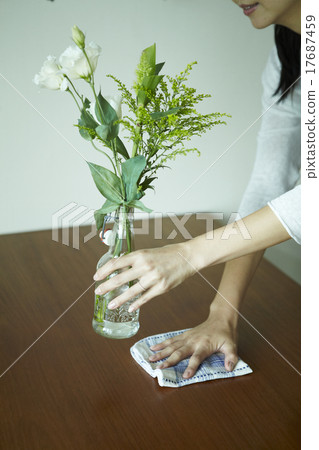 Woman doing housework 17687459