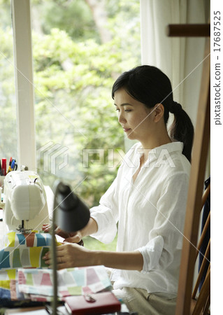 Woman doing housework 17687525