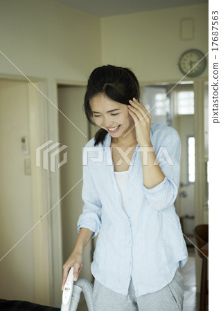 Woman doing housework 17687563