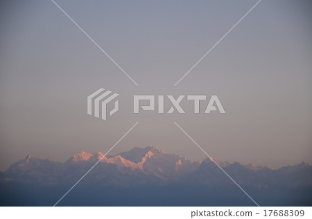 Kangenjunga seen from Tiger Hill 17688309