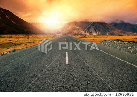 highways perspective to sun set new zealand highways perspective to sun set new zealand 17689982