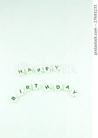 Plastic tile alphabet for puzzling words games 17693235