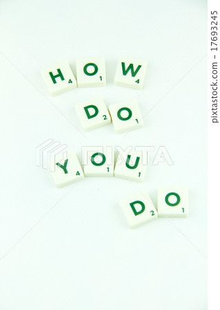 Plastic tile alphabet for puzzling words games Plastic tile alphabet for puzzling words games 17693245