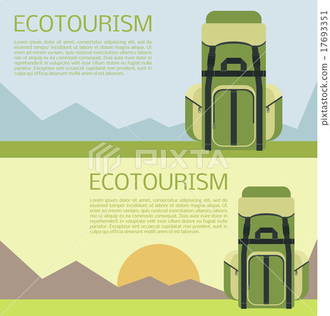 Ecotourism banner  17693351