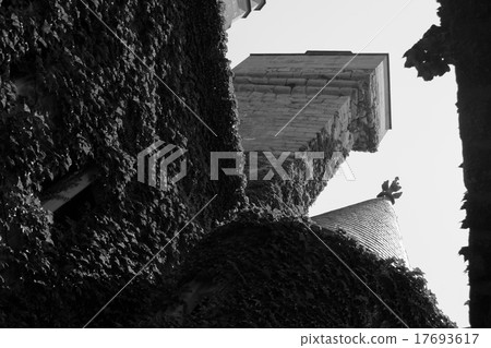 From the patio at olite castle 17693617