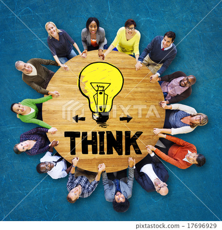 Think Inspiration Knowledge Solution Vision Innovation Concept 17696929