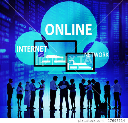 Online Network Internet Connnecting Concept Online Network Internet Connnecting Concept 17697214