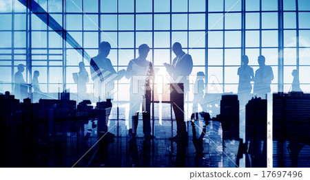Business People Communication Corporate Colleagues Professional Business People Communication Corporate Colleagues Professional 17697496