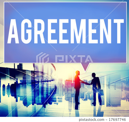 Agreement Collaboration Connection Cooperation Deal Concept 17697746