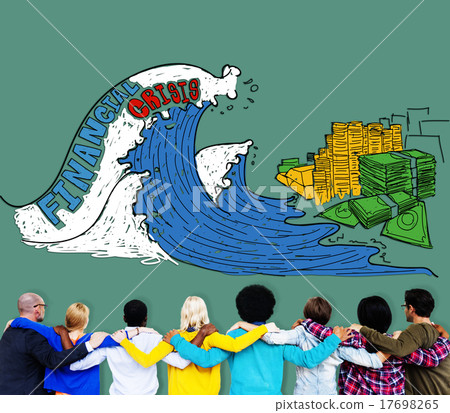 Financial Crisis Investment Money Economy Concept 17698265