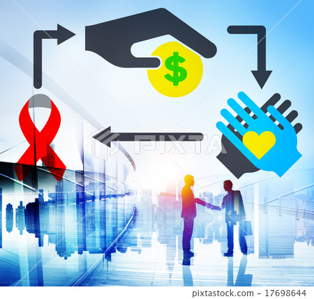 Donate Charity Money Help Give Volunteer Concept 17698644