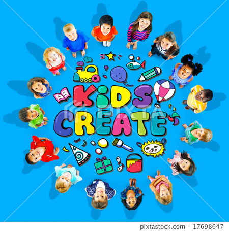 Kids Create Cretivity Design Ideas Colorful Concept Kids Create Cretivity Design Ideas Colorful Concept 17698647