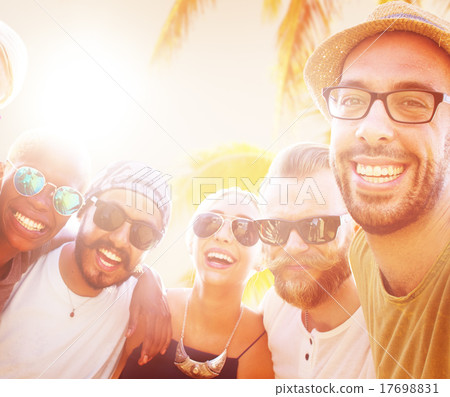 Friends Friendship Leisure Vacation Togetherness Fun Concept Friends Friendship Leisure Vacation Togetherness Fun Concept 17698831