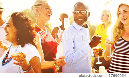 Diverse People Party Togetherness Friendship Concept Diverse People Party Togetherness Friendship Concept 17699064