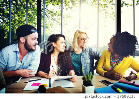 Meeting Talking Discussion Brainstorming Communication Concept Meeting Talking Discussion Brainstorming Communication Concept 17699133