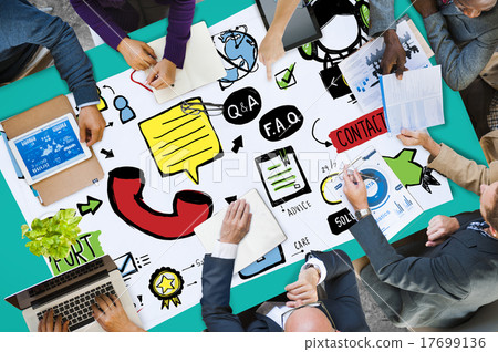 Customer Service Support Solution Assistance Aid Concept 17699136