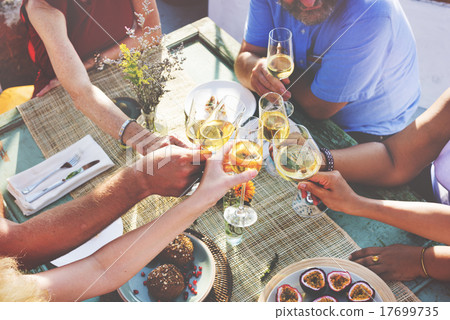 Diverse People Hanging Out Drinking Concept 17699735