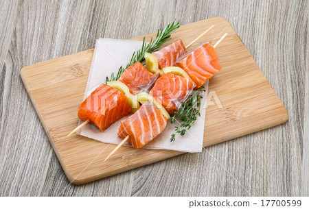 Salmon skewer 17700599