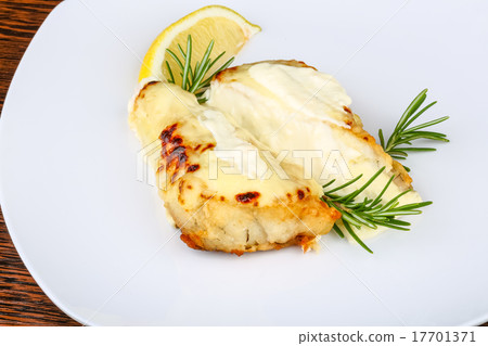 Baked perch fillet Baked perch fillet 17701371