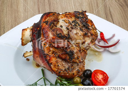 Roasted pork knee Roasted pork knee 17701574