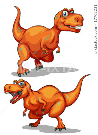 Dinosaur with sharp teeth 17702231